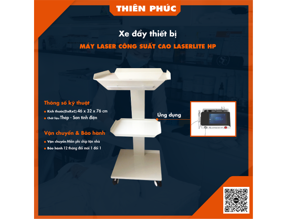 Xe đẩy máy Laser công suất cao LaserLite HP