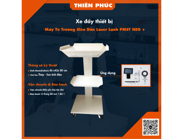 Xe đẩy máy từ trường siêu dẫn Laser Lạnh PMST NEO +