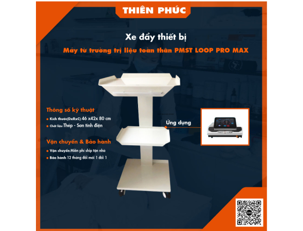 Xe đẩy máy từ trường trị liệu toàn thân PMST LOOP PRO MAX