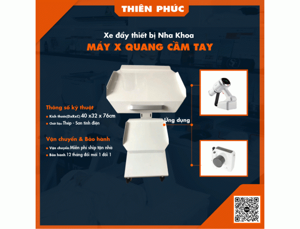 Xe đẩy máy X Quang nha khoa