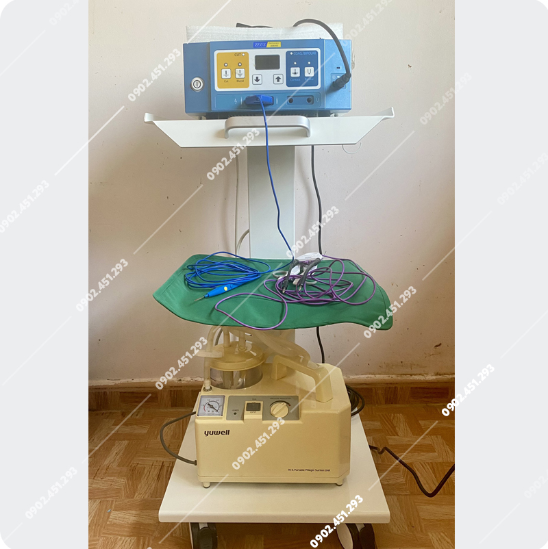 Xe đẩy máy đốt điện cao tần