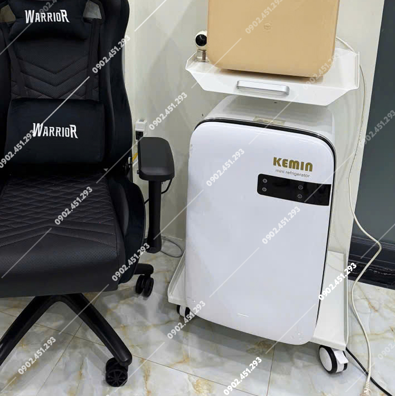 Xe đẩy nha khoa 2 tầng có ổ cắm điện
