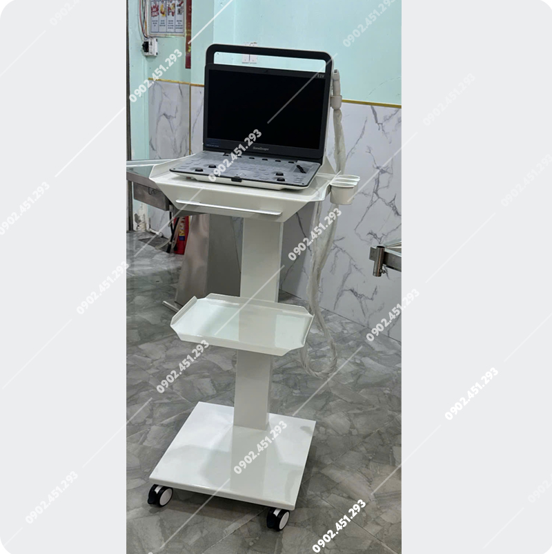 Xe đẩy thiết bị dùng cho phòng khám thú y
