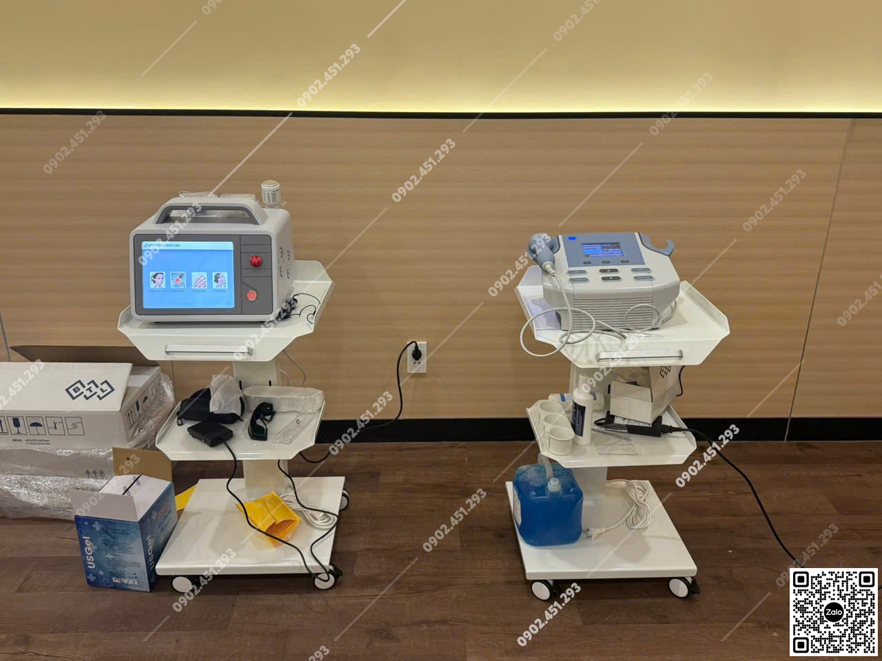 Xe đẩy thiết bị vật lý trị liệu