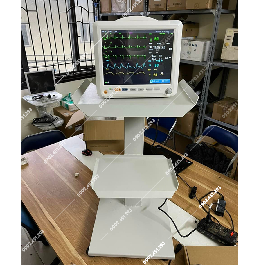 Xe đẩy monitor cho phòng khám 