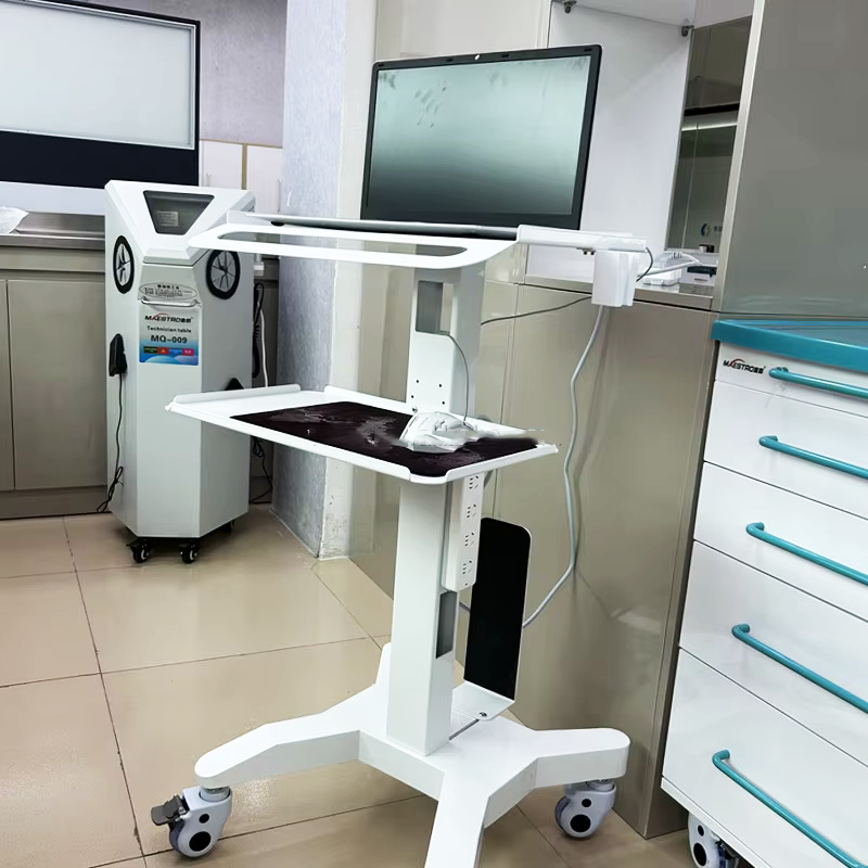 Xe đẩy máy scan 3d nha khoa dùng cho máy case