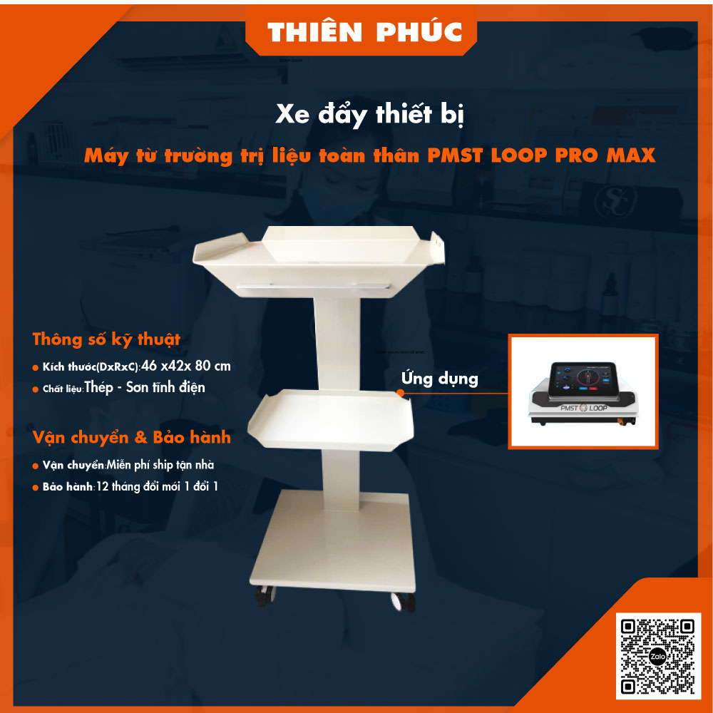 Xe đẩy máy từ trường trị liệu toàn thân PMST LOOP PRO MAX