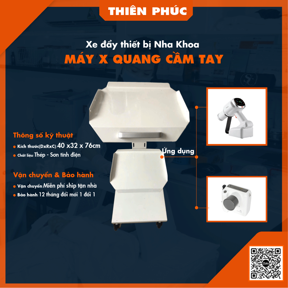 Xe đẩy máy X Quang nha khoa