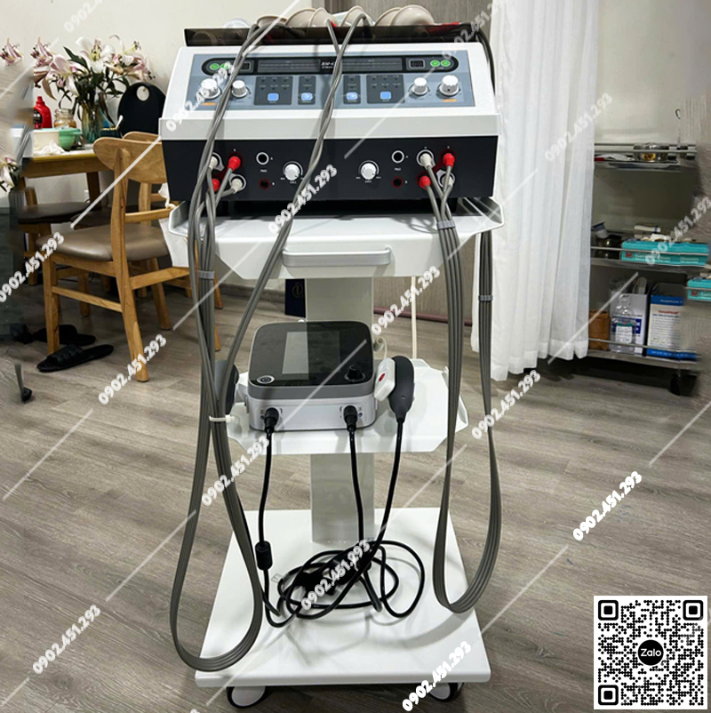  Xe đẩy thiết bị dùng cho máy điện xung giác hút