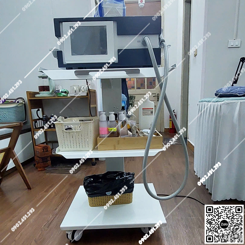 Xe đẩy thiết bị dùng cho máy xung kích trị liệu